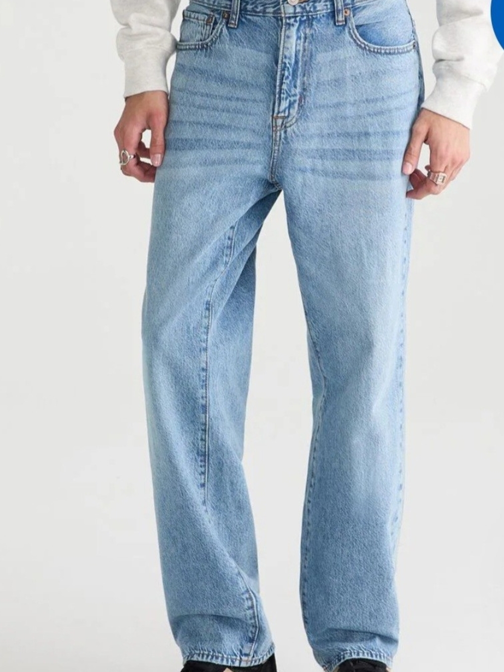NWT Aero Relaxed Jean Light Wash Size 31X30
